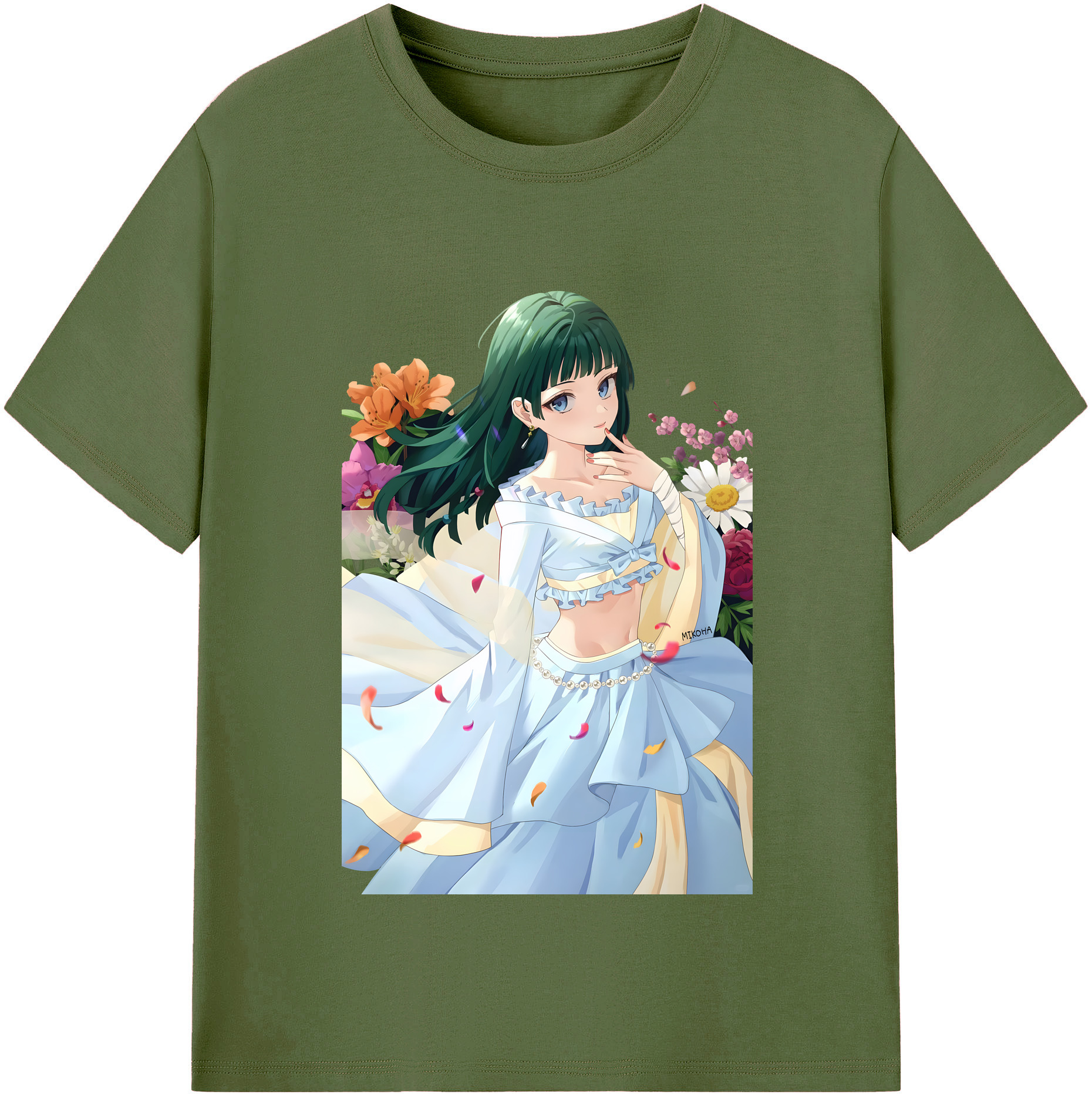 （画像用） 薬屋のひとりごと The Apothecary Diaries 綿100％半袖Tシャツ（フロントプリント）